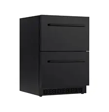 מקפיא 2 מגירות למטבח גינה 118 ליטר שחור